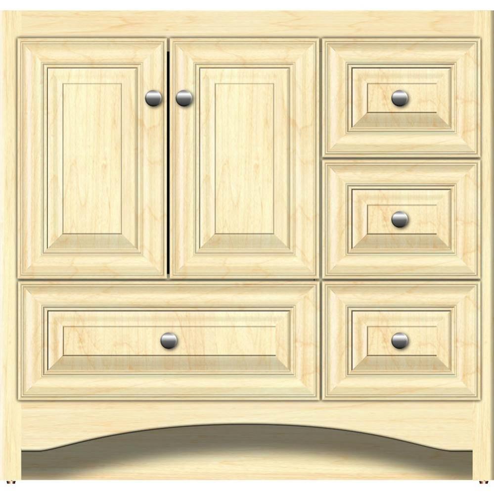 36 X 18 X 34.5 Ravenna Vanity Classic Miter Nat Maple Rh