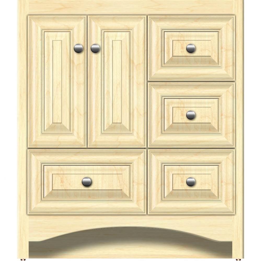 30 X 18 X 34.5 Ravenna Vanity Classic Miter Nat Maple Rh