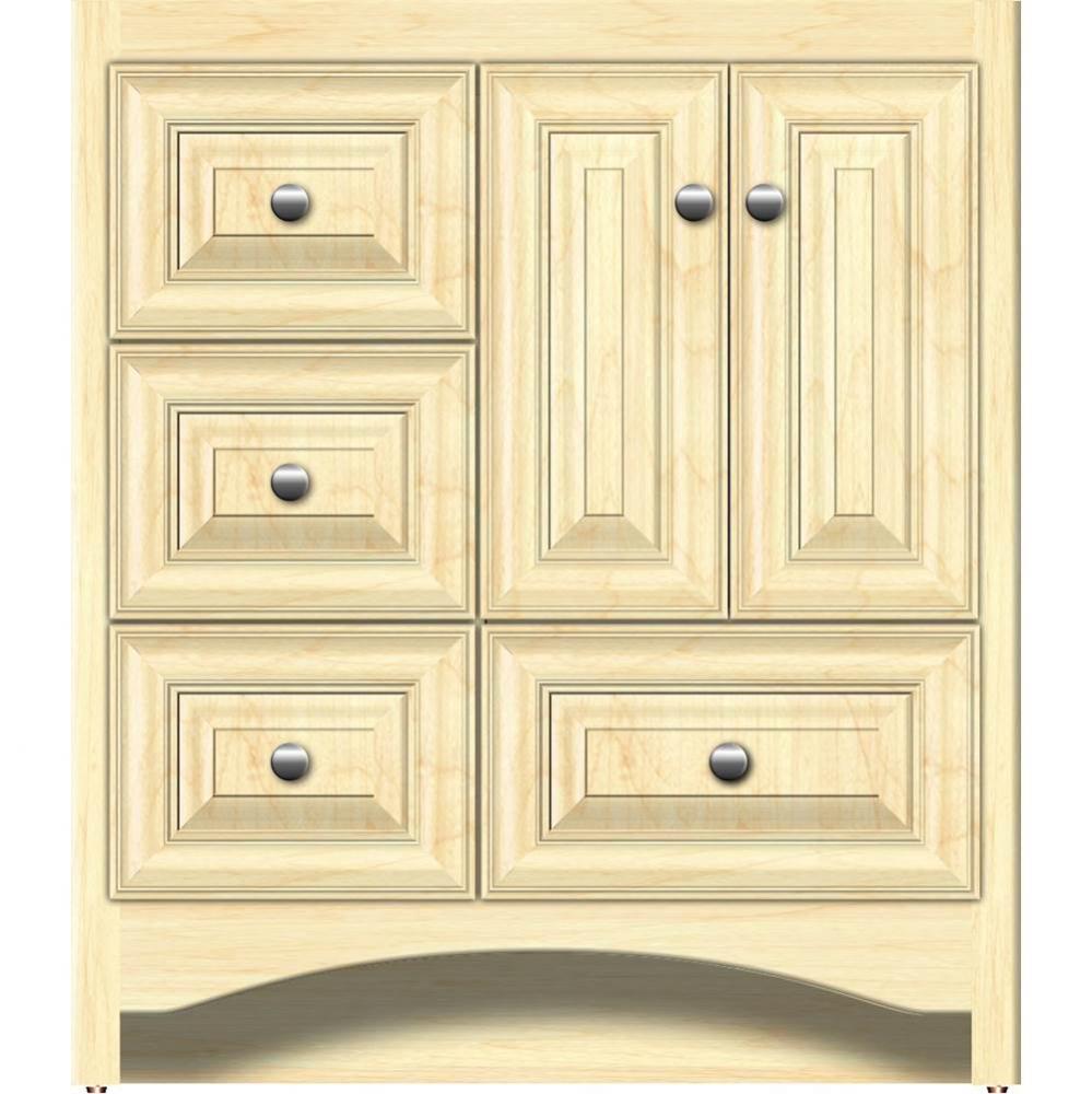 30 X 18 X 34.5 Ravenna Vanity Classic Miter Nat Maple Lh