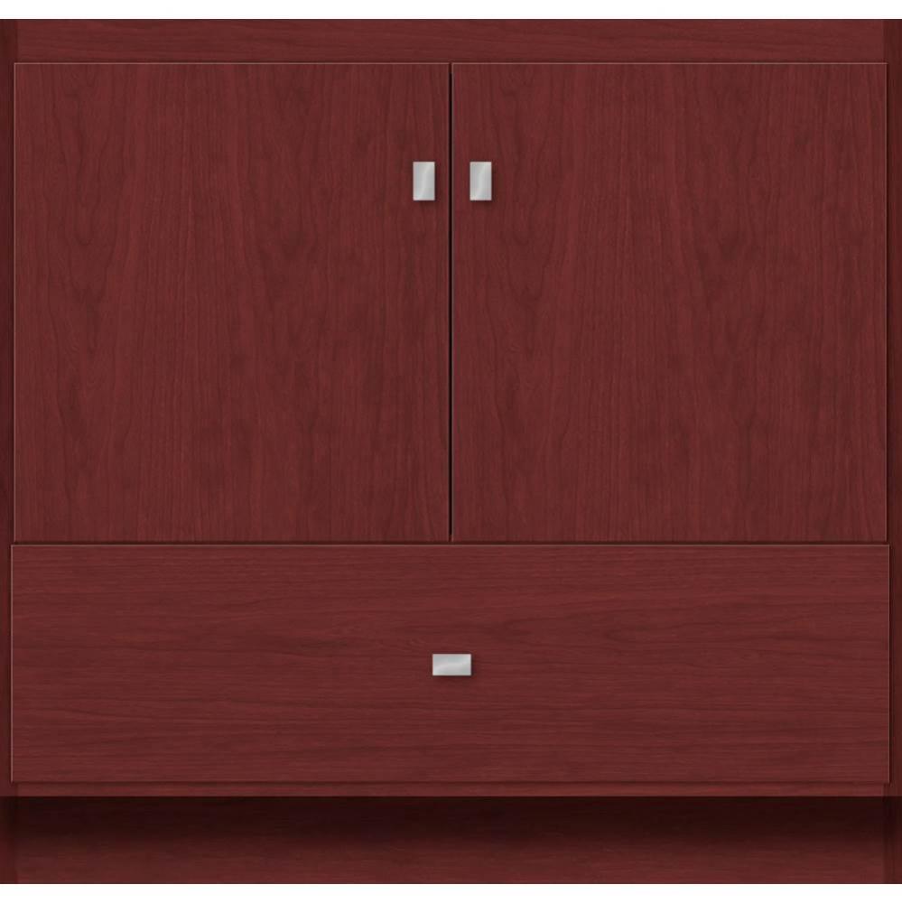 36 X 18 X 34.5 Montlake Vanity Slab Dk Cherry Std