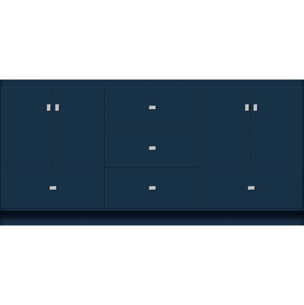 72 X 18 X 34.5 Montlake Vanity Slab Lapis Night Db