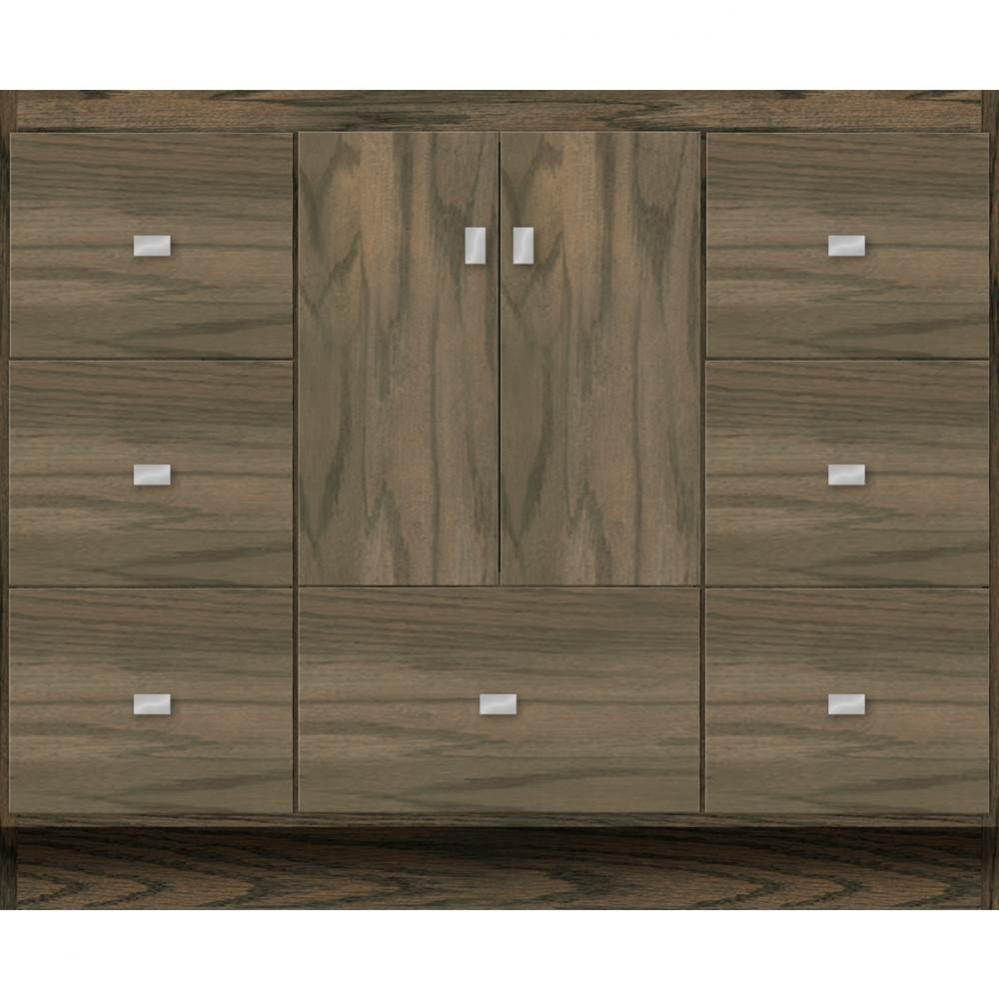 42 X 18 X 34.5 Montlake Vanity Slab Dusky Oak Sb