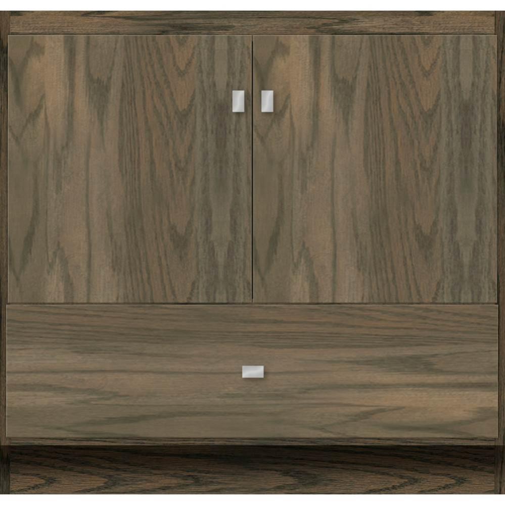 36 X 21 X 34.5 Montlake Vanity Slab Dusky Oak Std