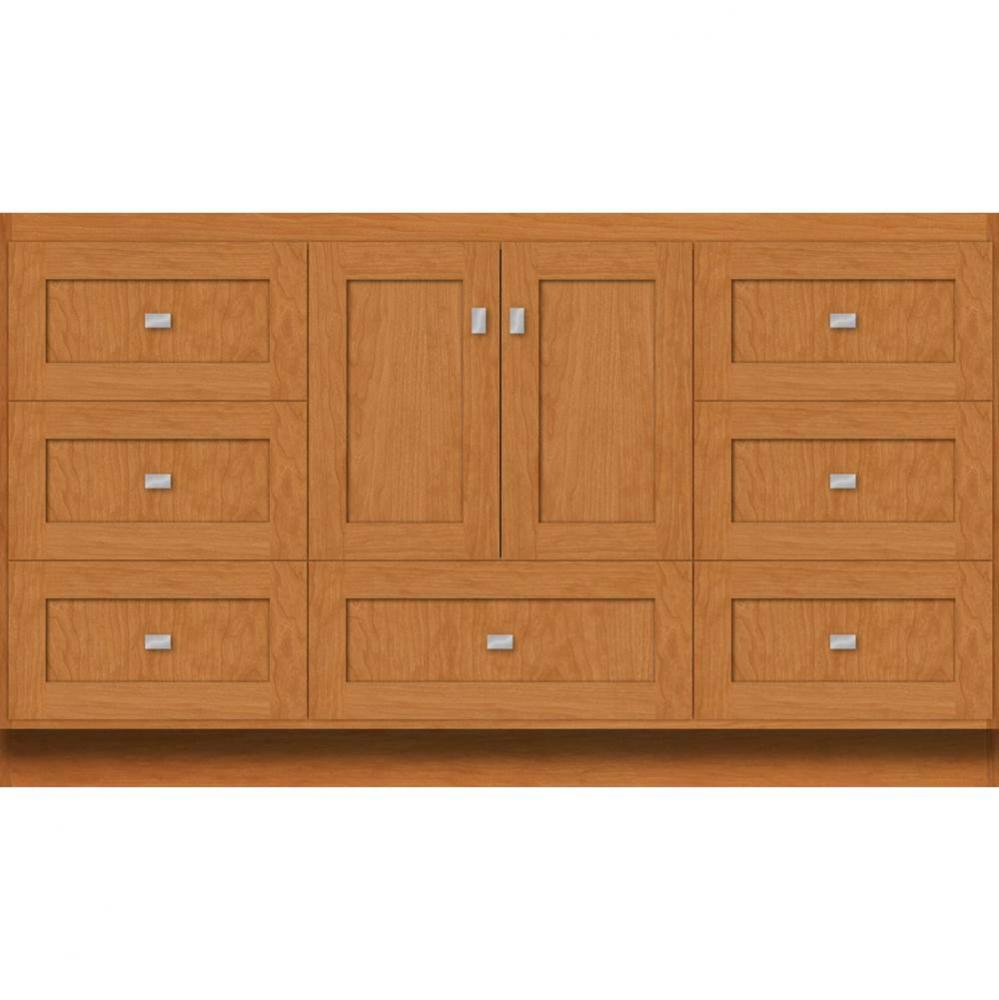 60 X 18 X 34.5 Montlake Vanity Shaker Nat Cherry Sb