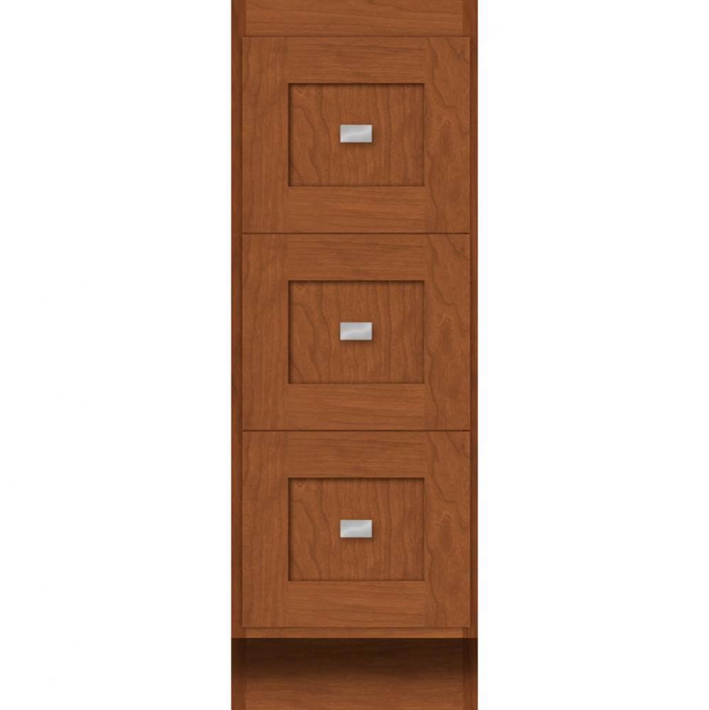 12 X 18 X 34.5 Montlake Drawer Bank Shaker Cinn Cherry