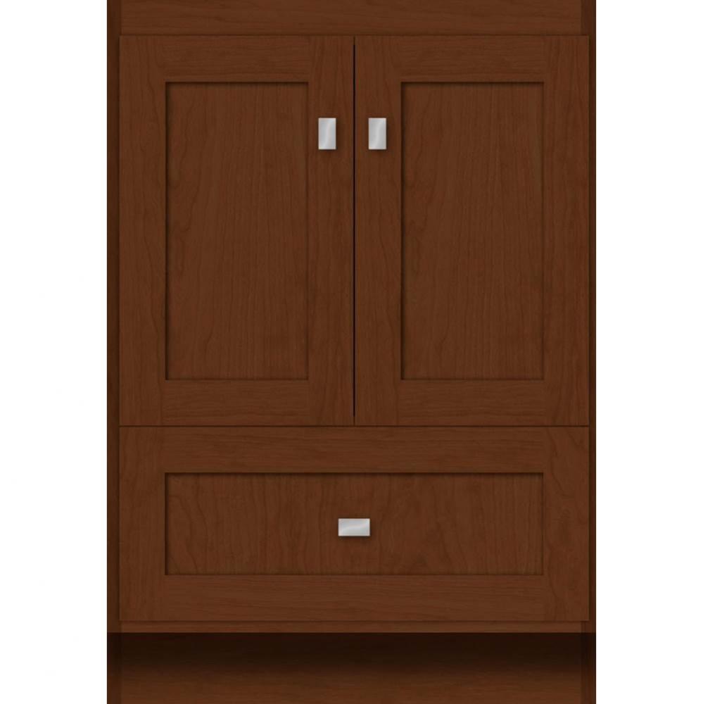 24 X 21 X 34.5 Montlake Vanity Shaker Pecan Cherry Std