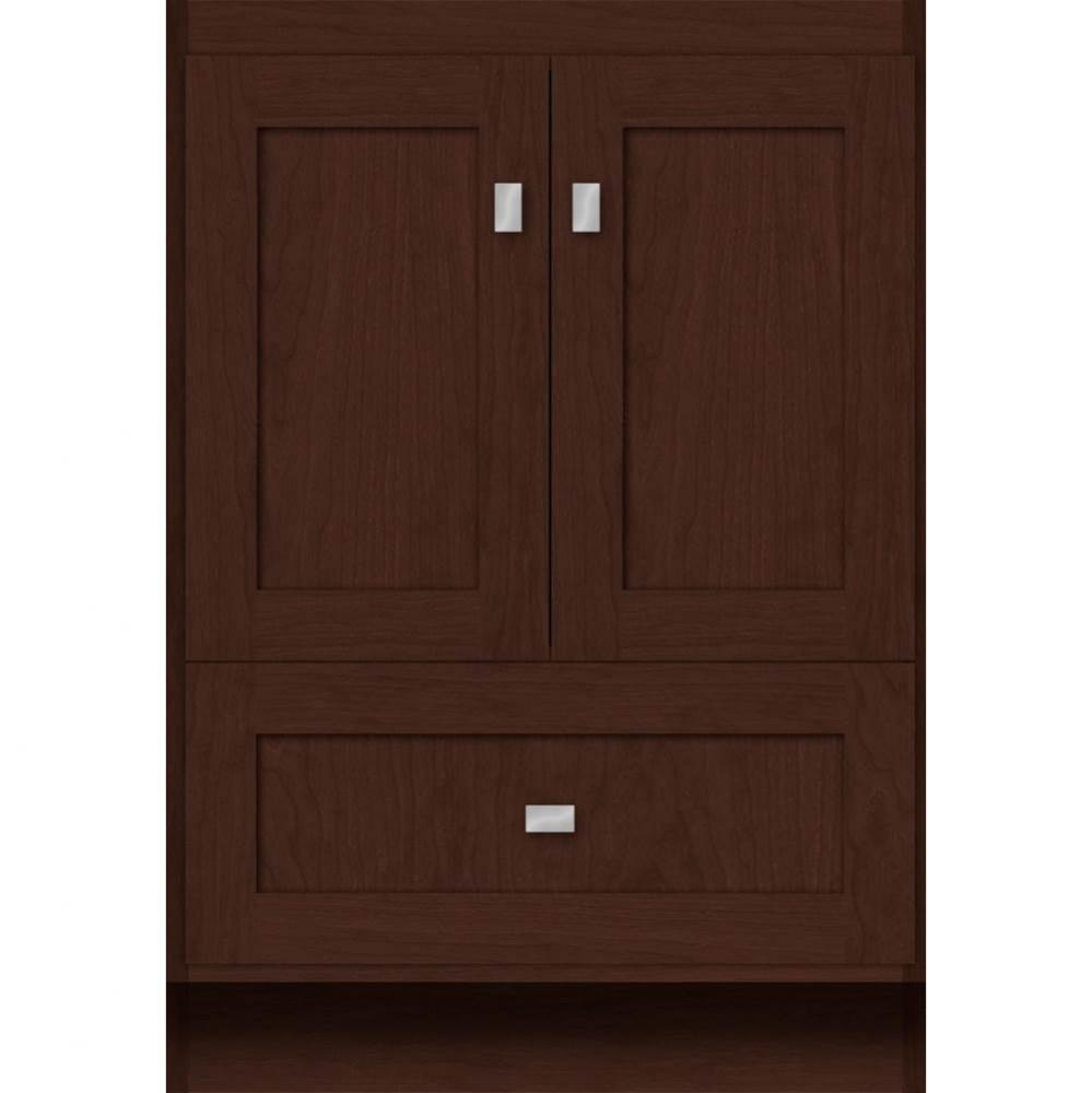 24 X 21 X 34.5 Montlake Vanity Shaker Choc Cherry Std