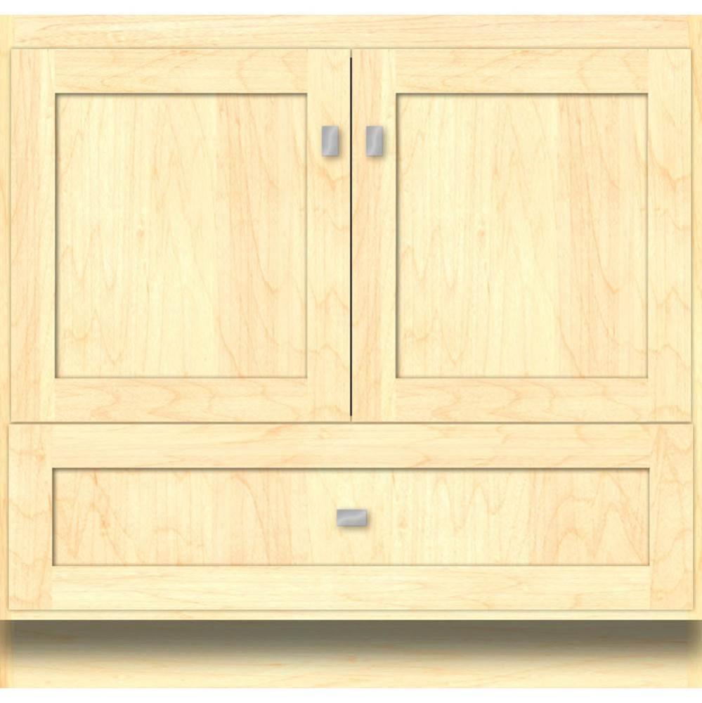 36 X 21 X 34.5 Montlake Vanity Shaker Nat Maple Std