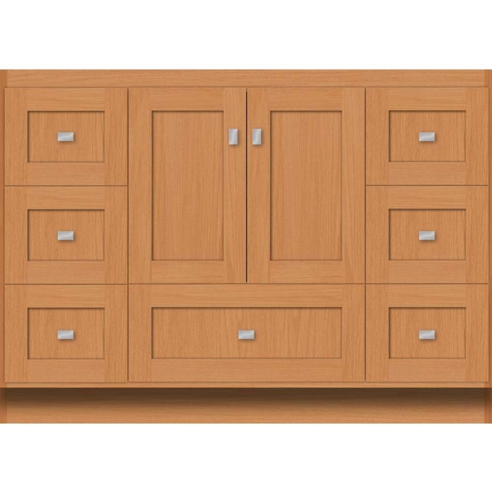 48 X 21 X 34.5 Montlake Vanity Shaker Nat Oak Sb