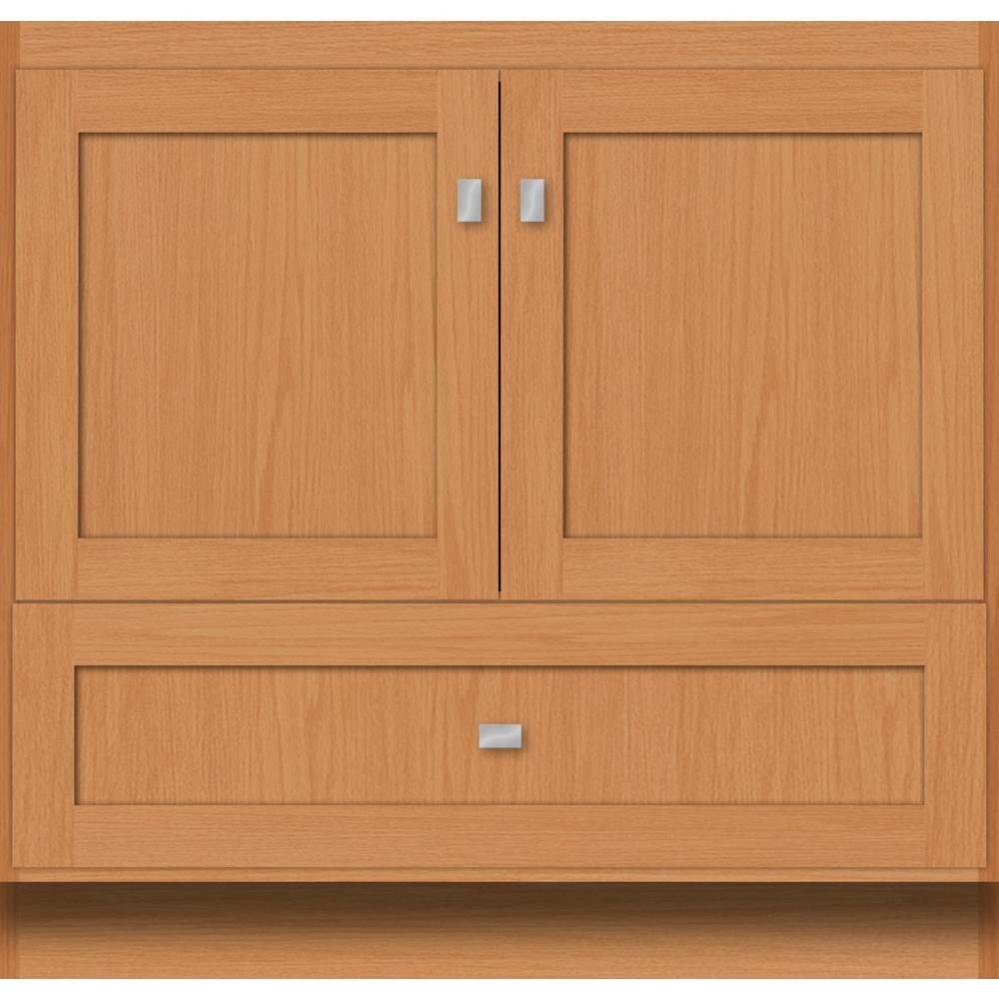 36 X 21 X 34.5 Montlake Vanity Shaker Nat Oak Std