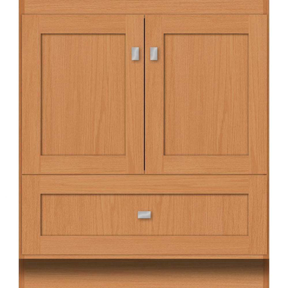 30 X 18 X 34.5 Montlake Vanity Shaker Nat Oak Std