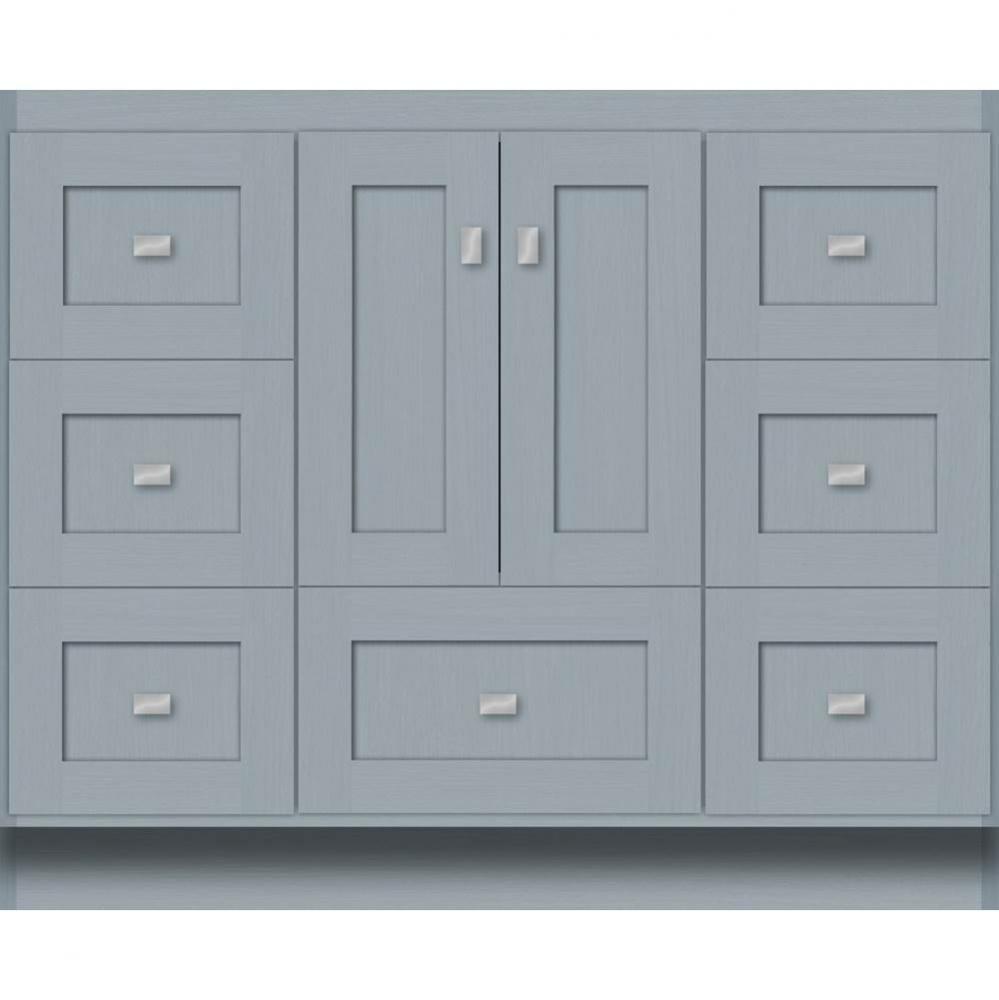 42 X 18 X 34.5 Montlake Vanity Shaker Silver Oak Sb