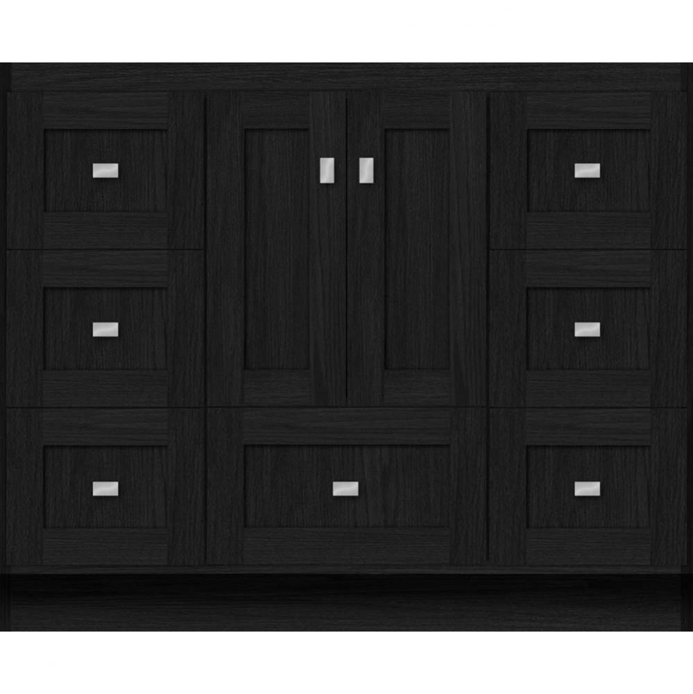 42 X 18 X 34.5 Montlake Vanity Shaker Midnight Oak Sb