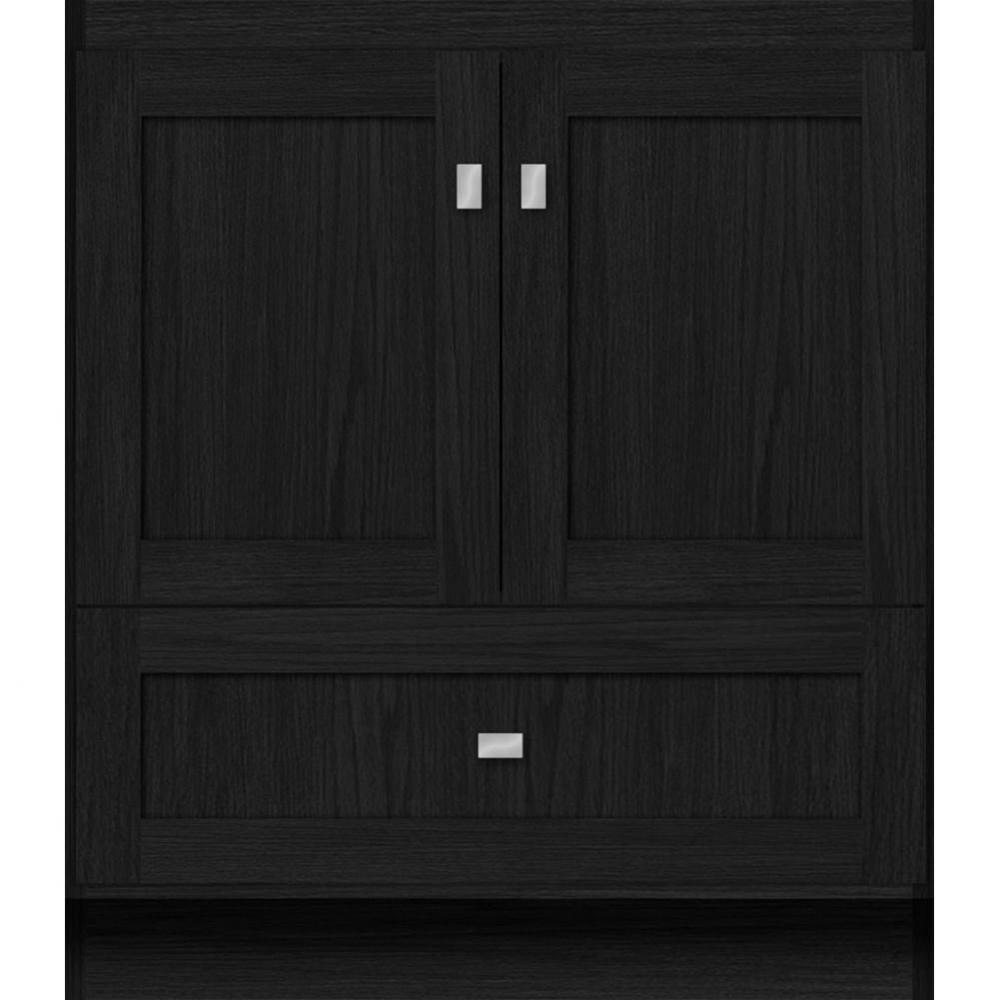 30 X 18 X 34.5 Montlake Vanity Shaker Midnight Oak Std