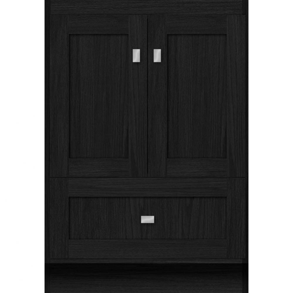 24 X 18 X 34.5 Montlake Vanity Shaker Midnight Oak Std