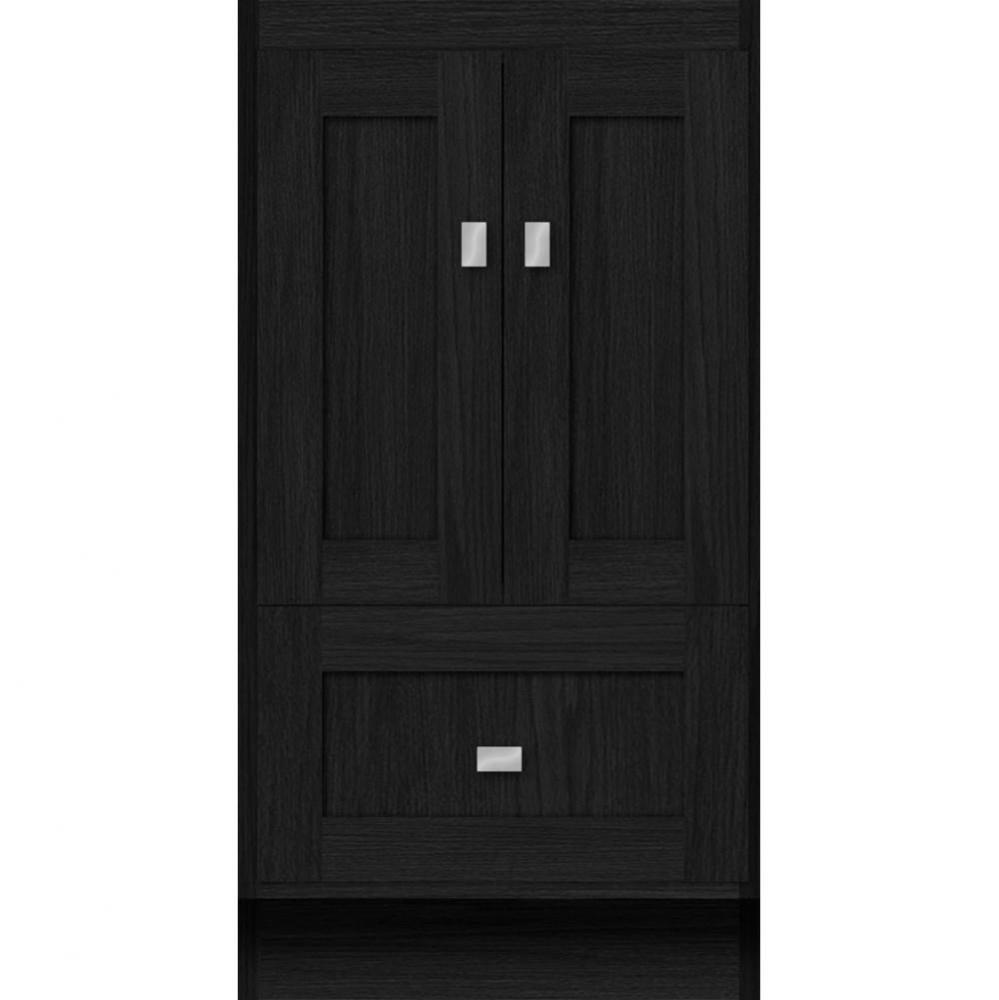 18 X 18 X 34.5 Montlake Vanity Shaker Midnight Oak Std