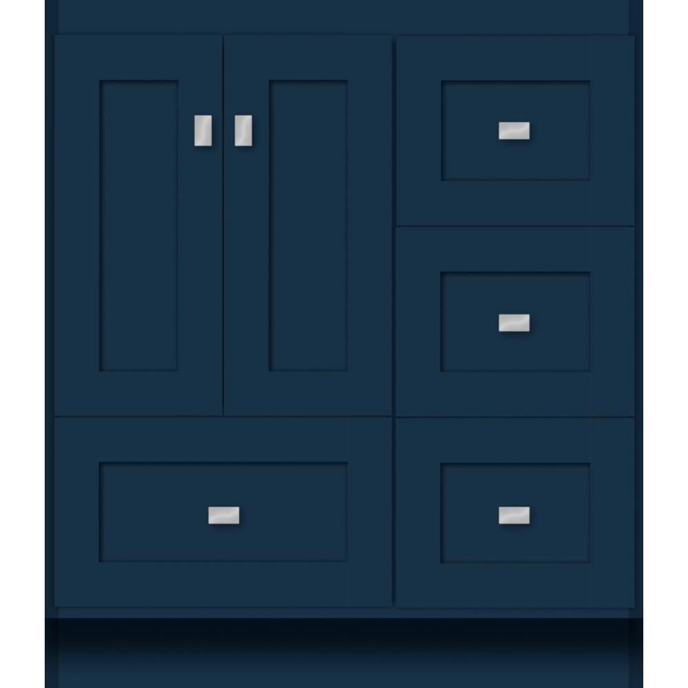 30 X 18 X 34.5 Montlake Vanity Shaker Lapis Night Rh
