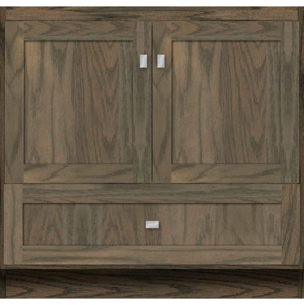 36 X 21 X 34.5 Montlake Vanity Shaker Dusky Oak Std