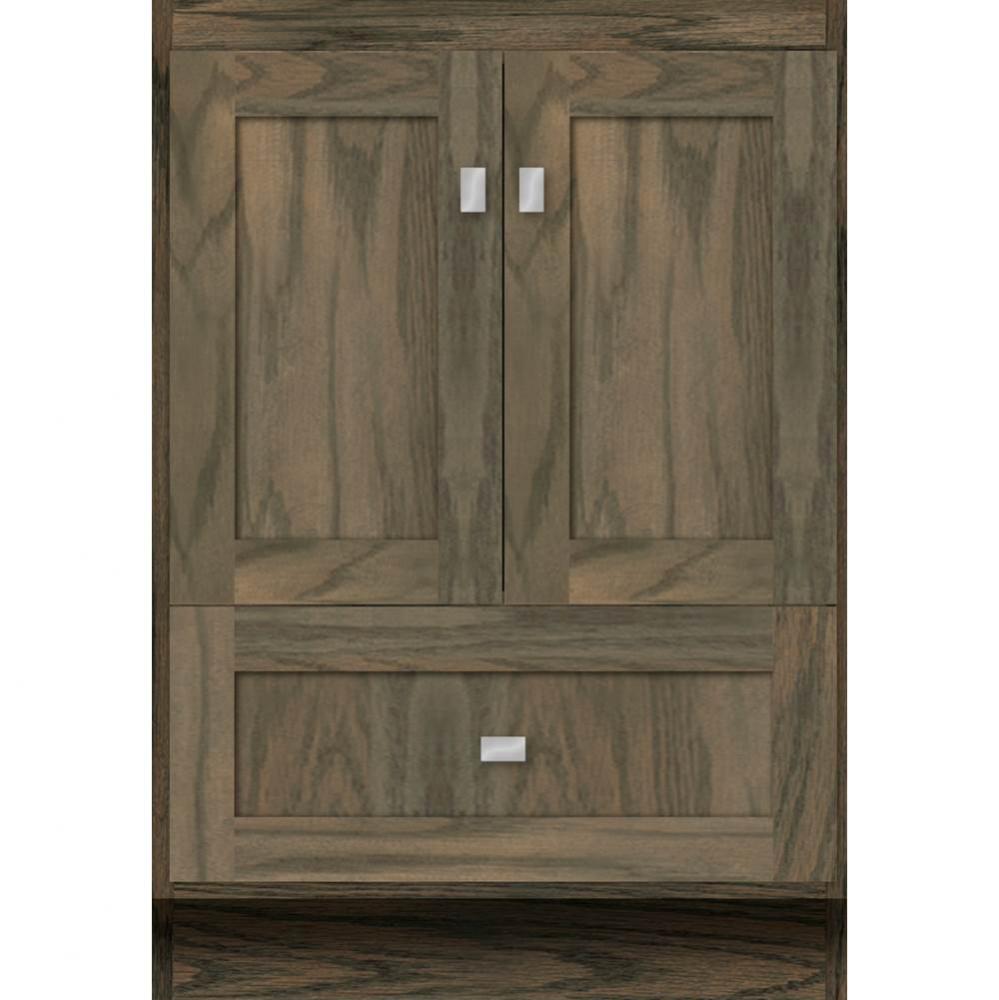 24 X 21 X 34.5 Montlake Vanity Shaker Dusky Oak Std