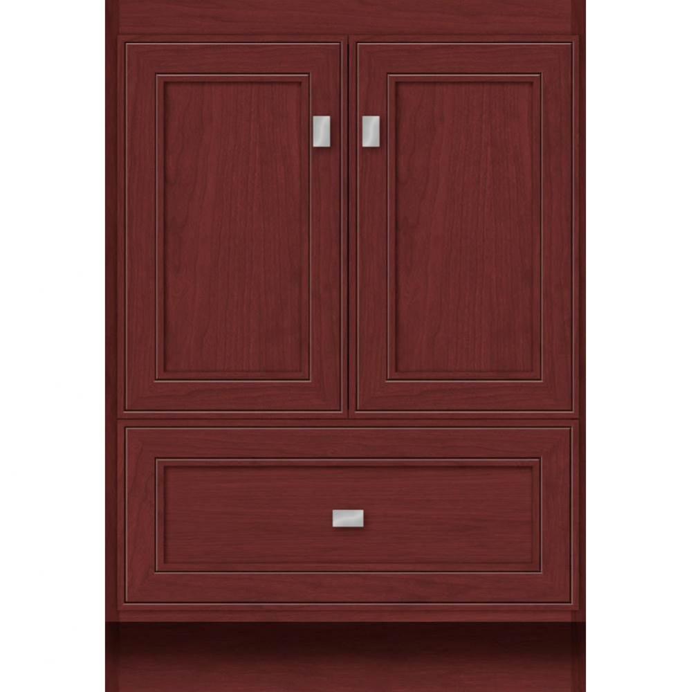 24 X 18 X 34.5 Montlake Vanity Deco Miter Dk Cherry Std