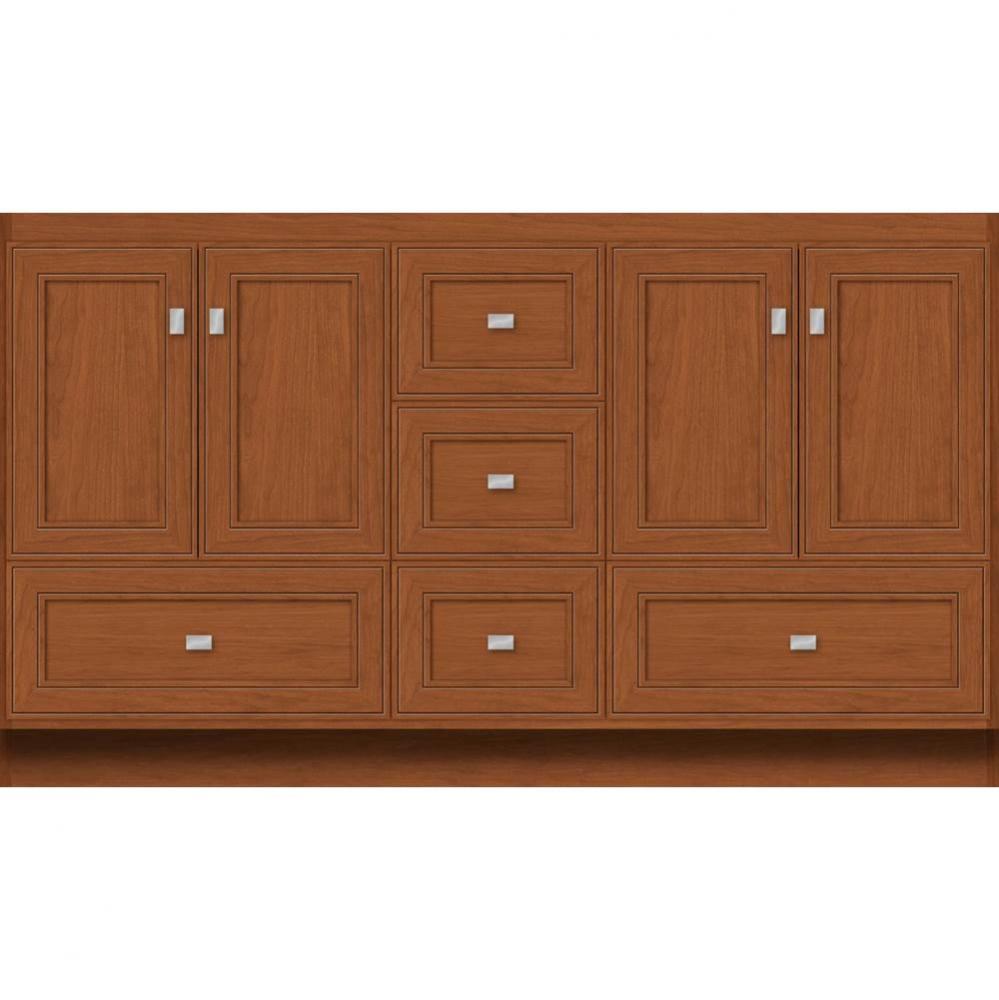 60 X 21 X 34.5 Montlake Vanity Deco Miter Cinn Cherry Db