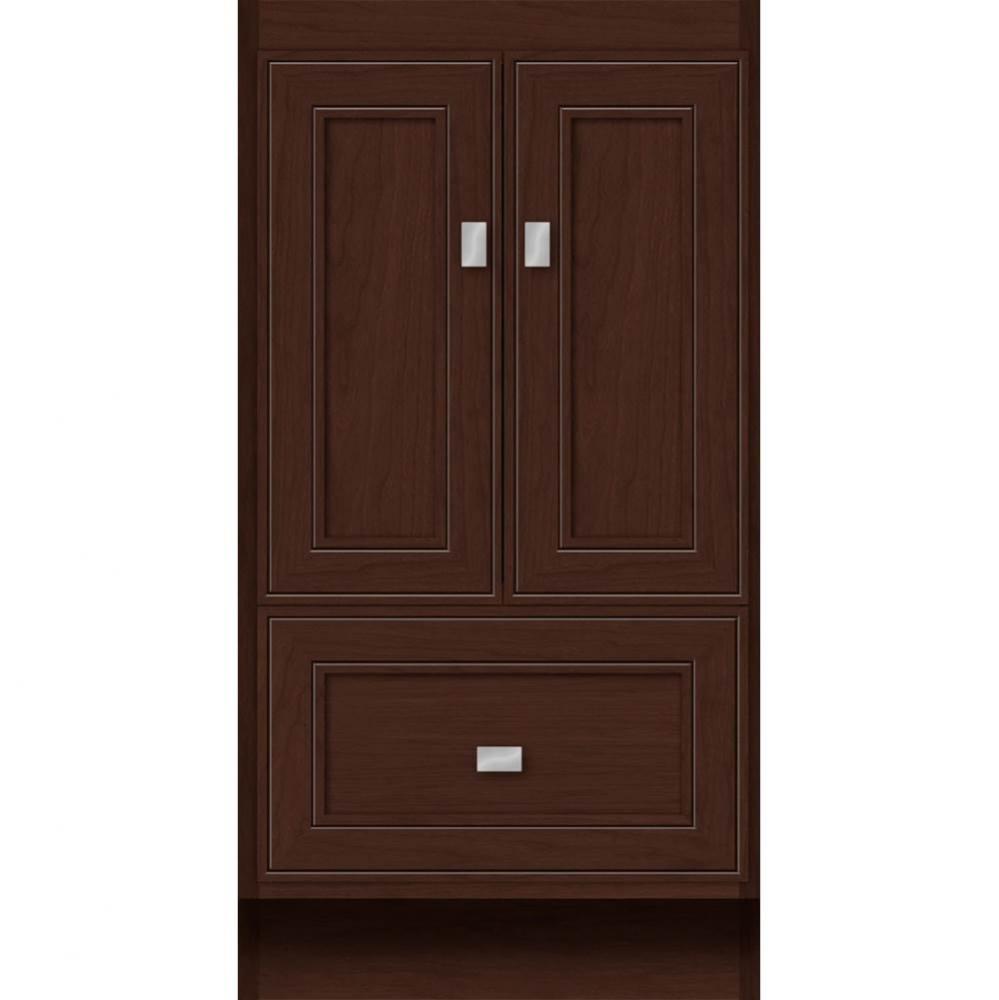 18 X 21 X 34.5 Montlake Vanity Deco Miter Choc Cherry Std