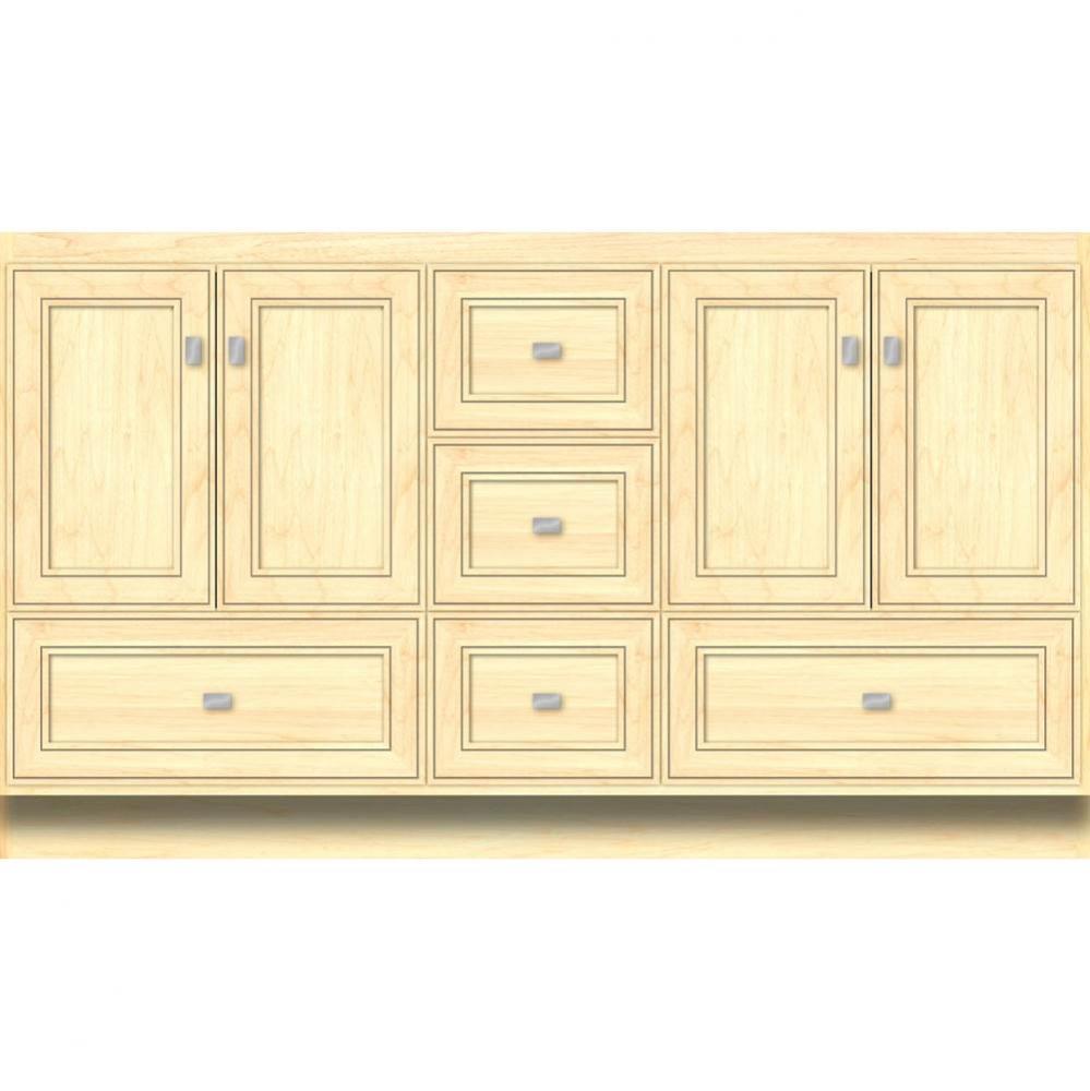 60 X 21 X 34.5 Montlake Vanity Deco Miter Nat Maple Db