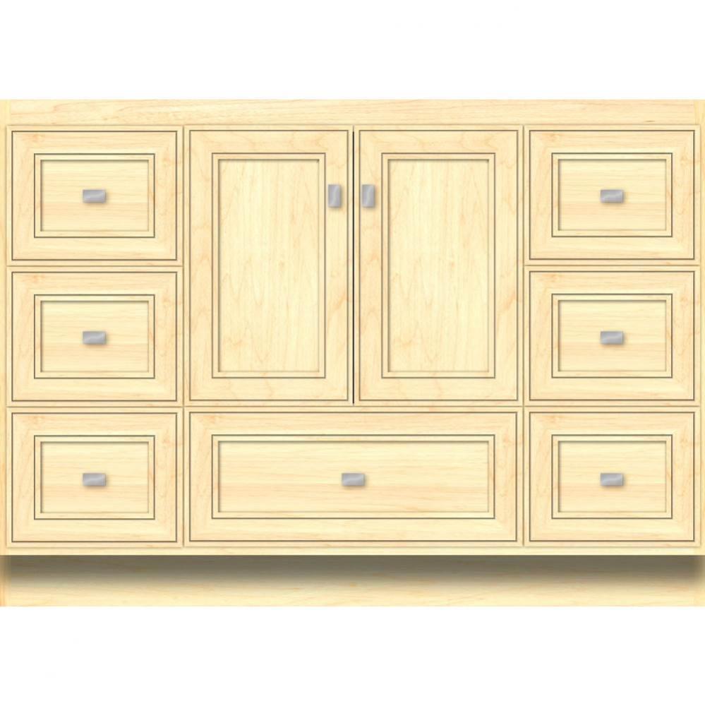 48 X 18 X 34.5 Montlake Vanity Deco Miter Nat Maple Sb