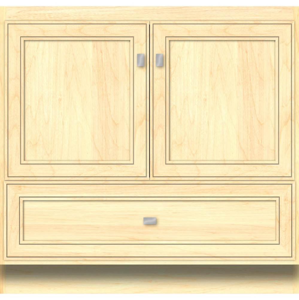 36 X 21 X 34.5 Montlake Vanity Deco Miter Nat Maple Std