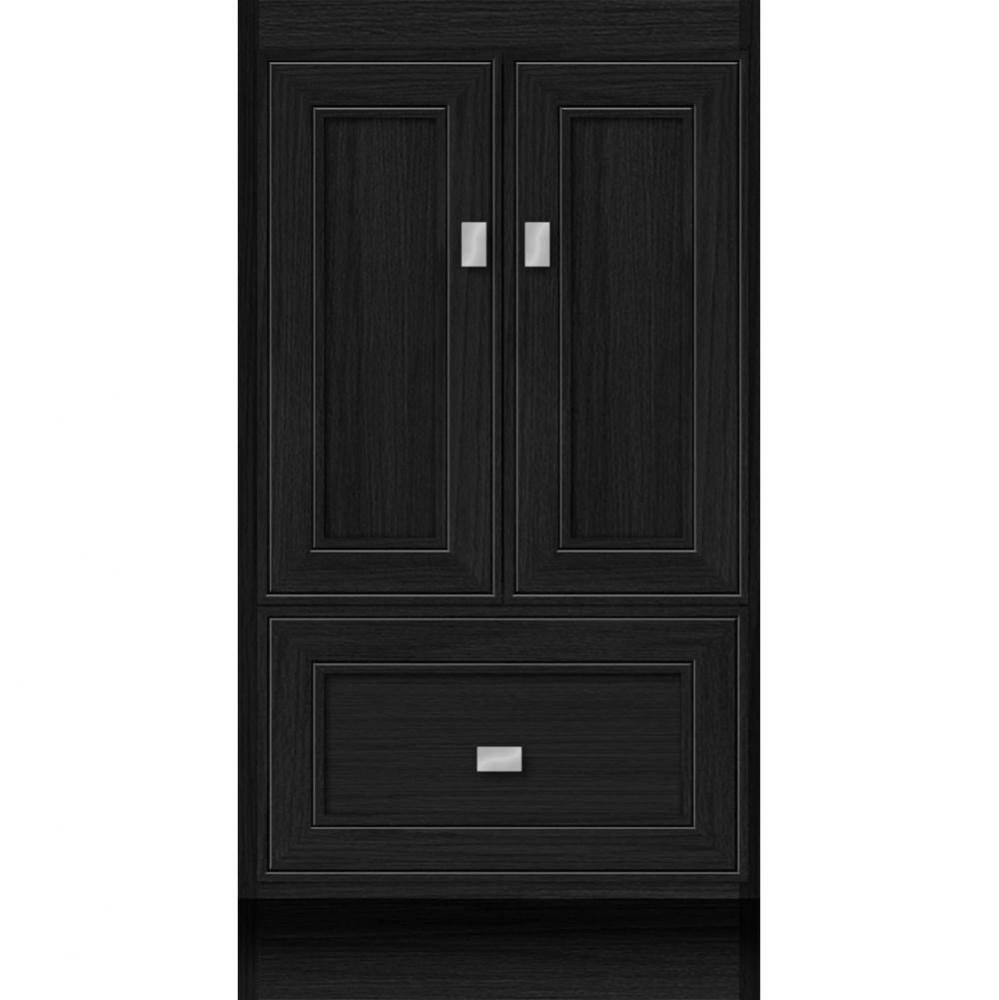 18 X 21 X 34.5 Montlake Vanity Deco Miter Midnight Oak Std