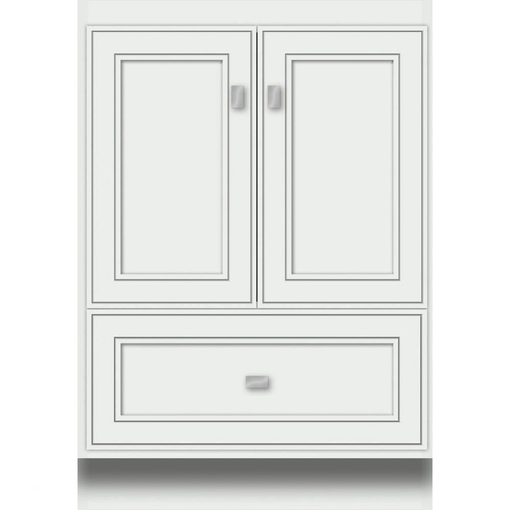 24 X 21 X 34.5 Montlake Vanity Deco Miter Powder Grey Std