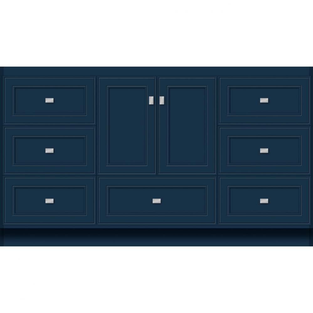 60 X 18 X 34.5 Montlake Vanity Deco Miter Lapis Night Sb