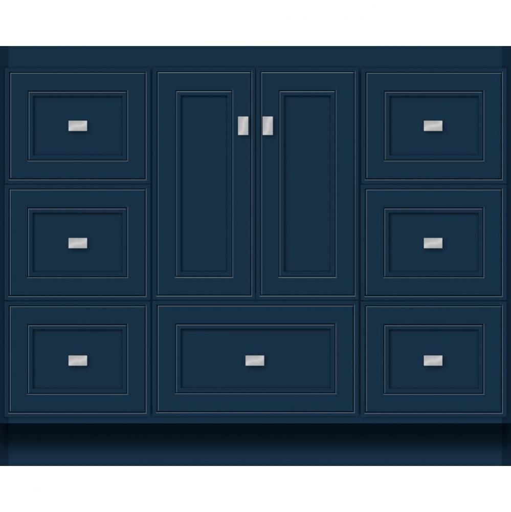 42 X 18 X 34.5 Montlake Vanity Deco Miter Lapis Night Sb