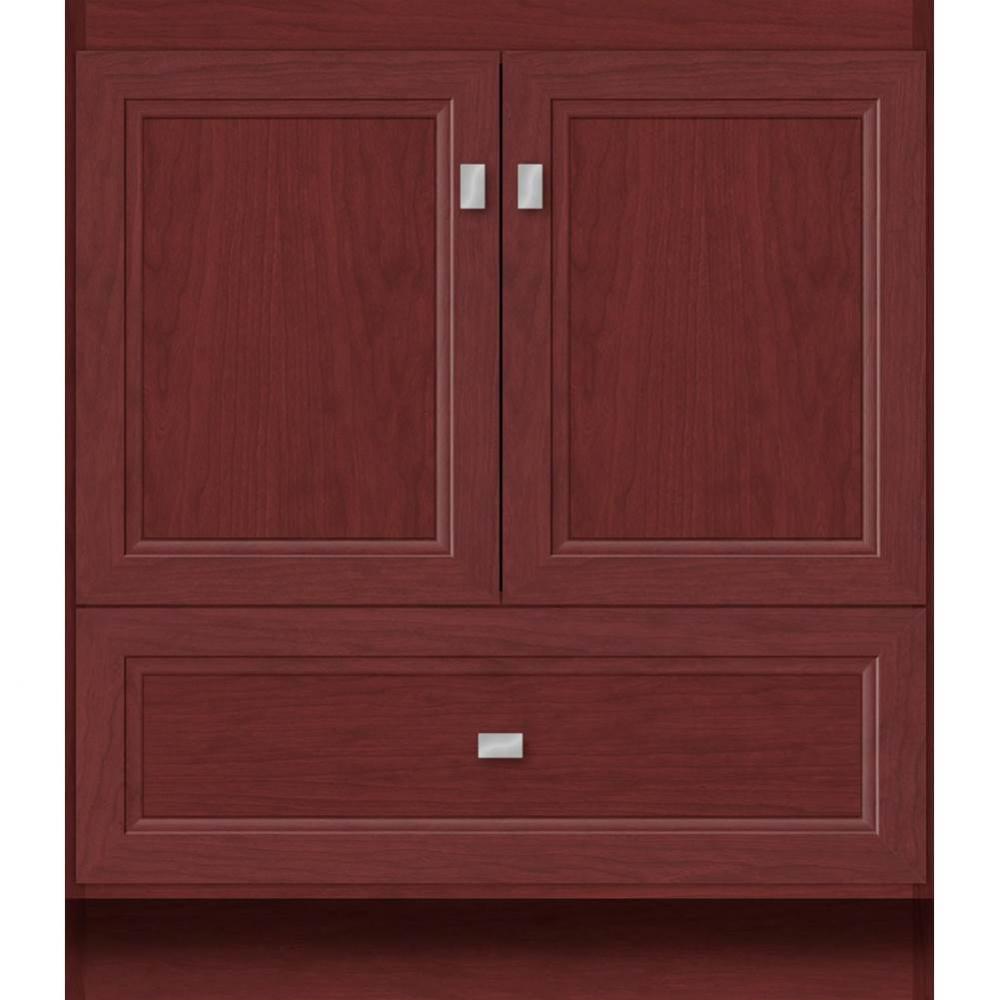 30 X 21 X 34.5 Montlake Vanity Ogee Miter Dk Cherry Std