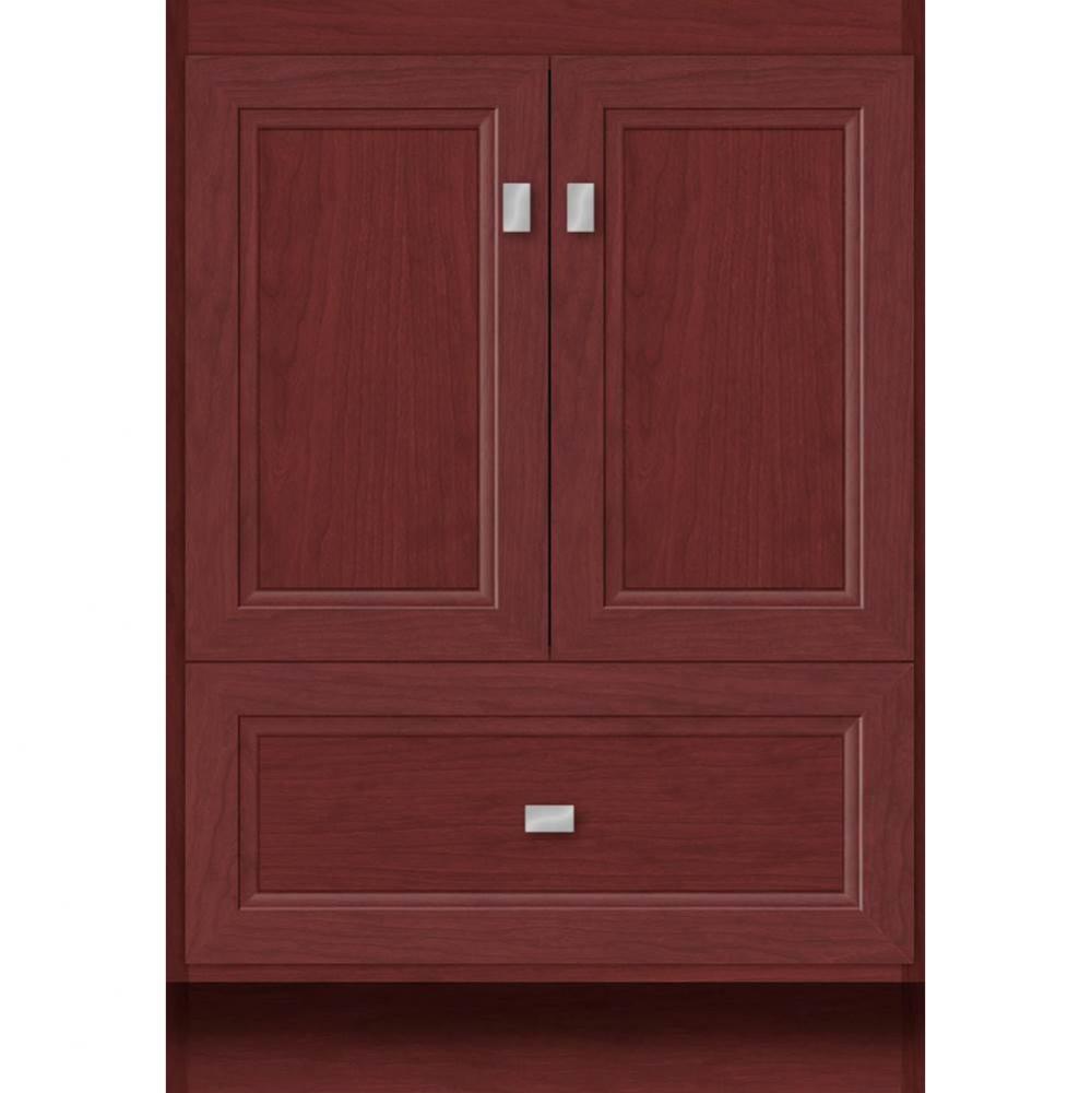 24 X 18 X 34.5 Montlake Vanity Ogee Miter Dk Cherry Std