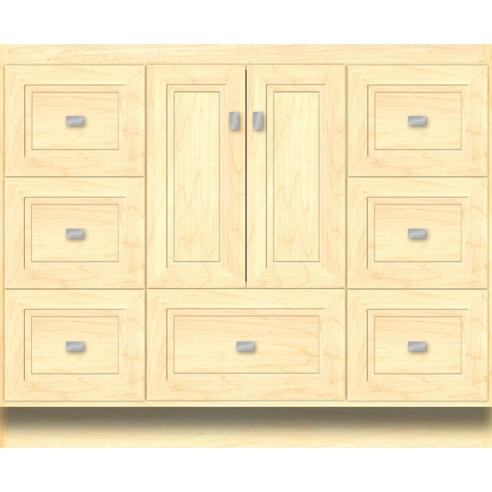 42 X 18 X 34.5 Montlake Vanity Ogee Miter Nat Maple Sb