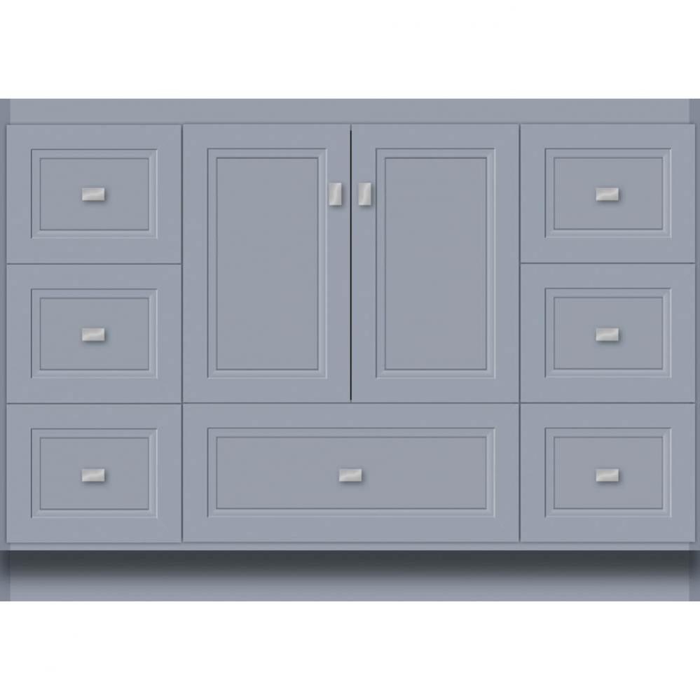 48 X 18 X 34.5 Montlake Vanity Ogee Miter Sat Silver Sb