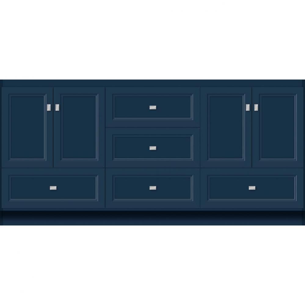 72 X 21 X 34.5 Montlake Vanity Ogee Miter Lapis Night Db