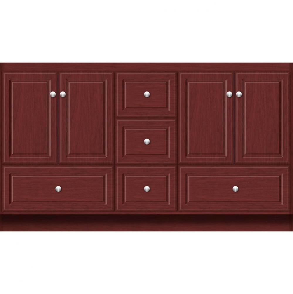 60 X 18 X 34.5 Montlake Vanity Ultra Dk Cherry Db