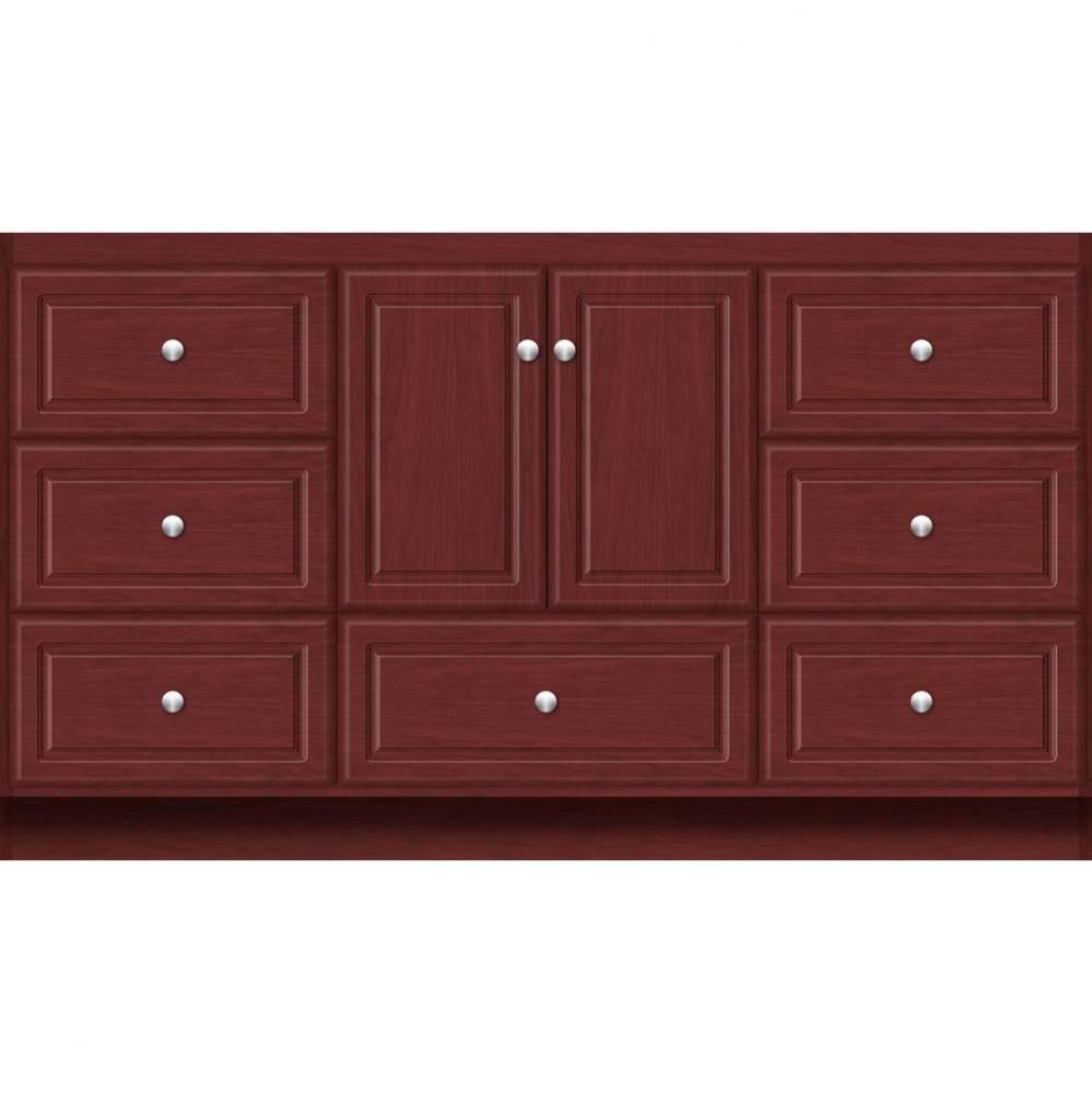 60 X 21 X 34.5 Montlake Vanity Ultra Dk Cherry Sb