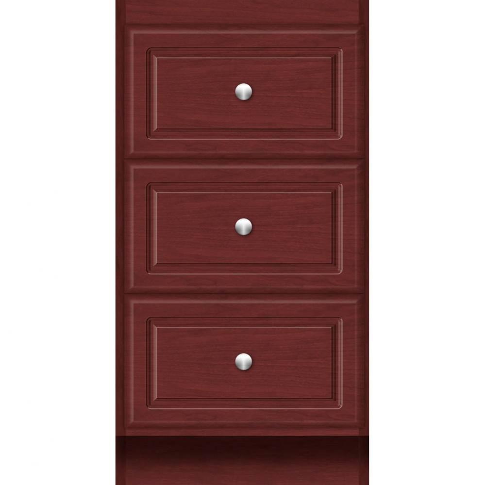 18 X 21 X 34.5 Montlake Drawer Bank Ultra Dk Cherry