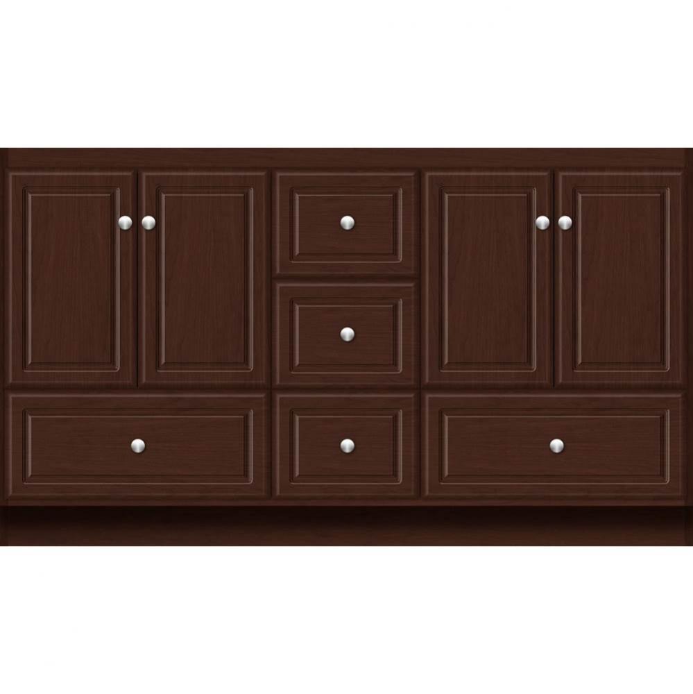 60 X 21 X 34.5 Montlake Vanity Ultra Choc Cherry Db