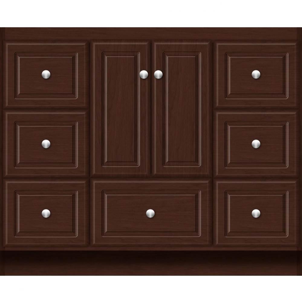 42 X 21 X 34.5 Montlake Vanity Ultra Choc Cherry Sb