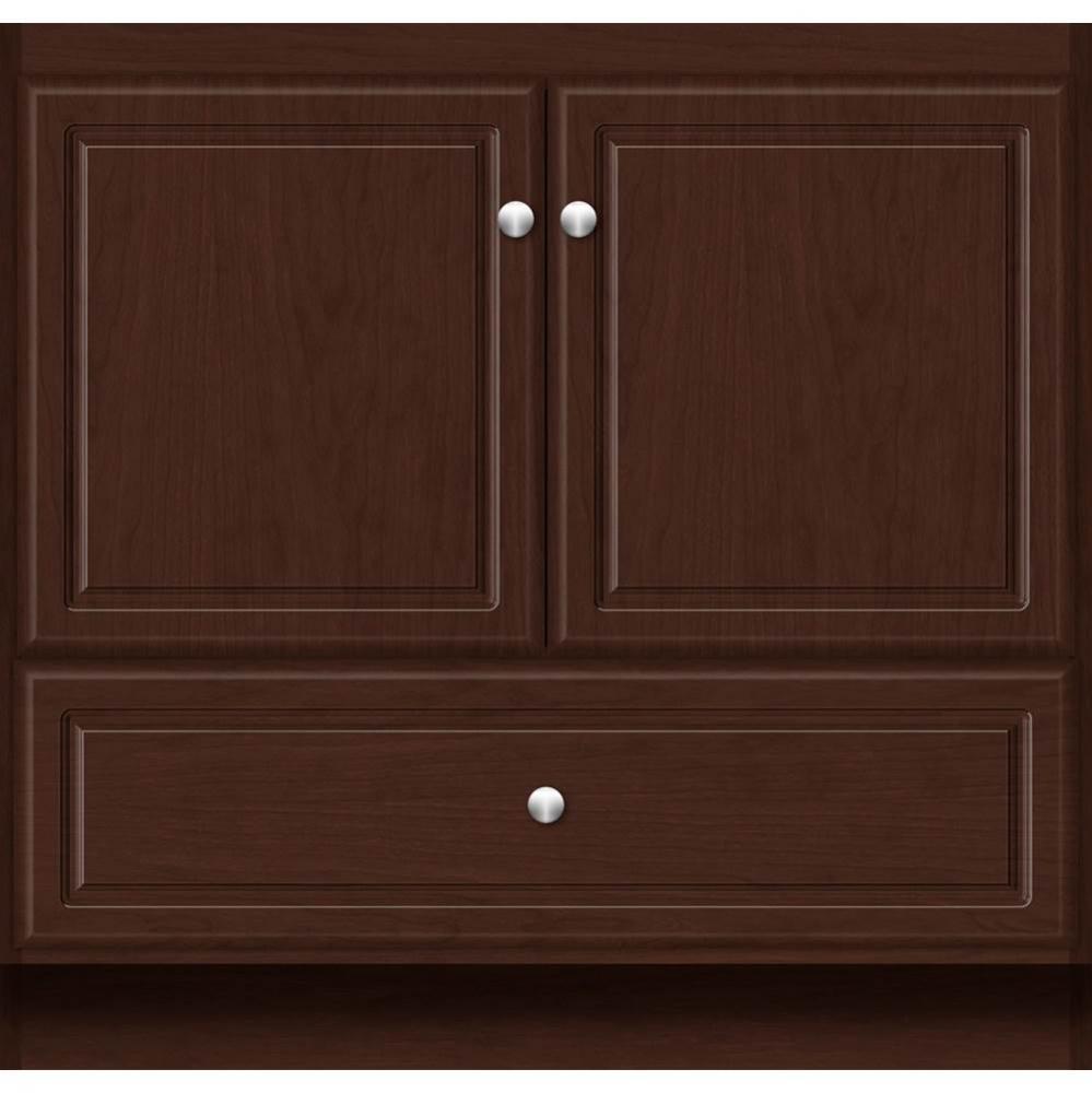 36 X 18 X 34.5 Montlake Vanity Ultra Choc Cherry Std