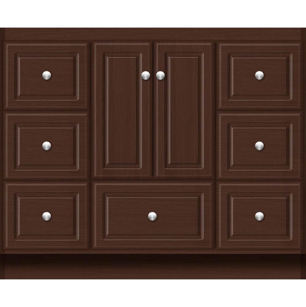 42 X 18 X 34.5 Montlake Vanity Ultra Choc Oak Sb