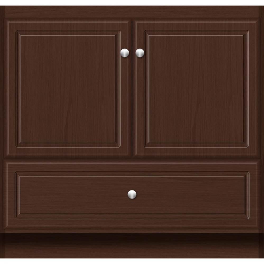 36 X 18 X 34.5 Montlake Vanity Ultra Choc Oak Std