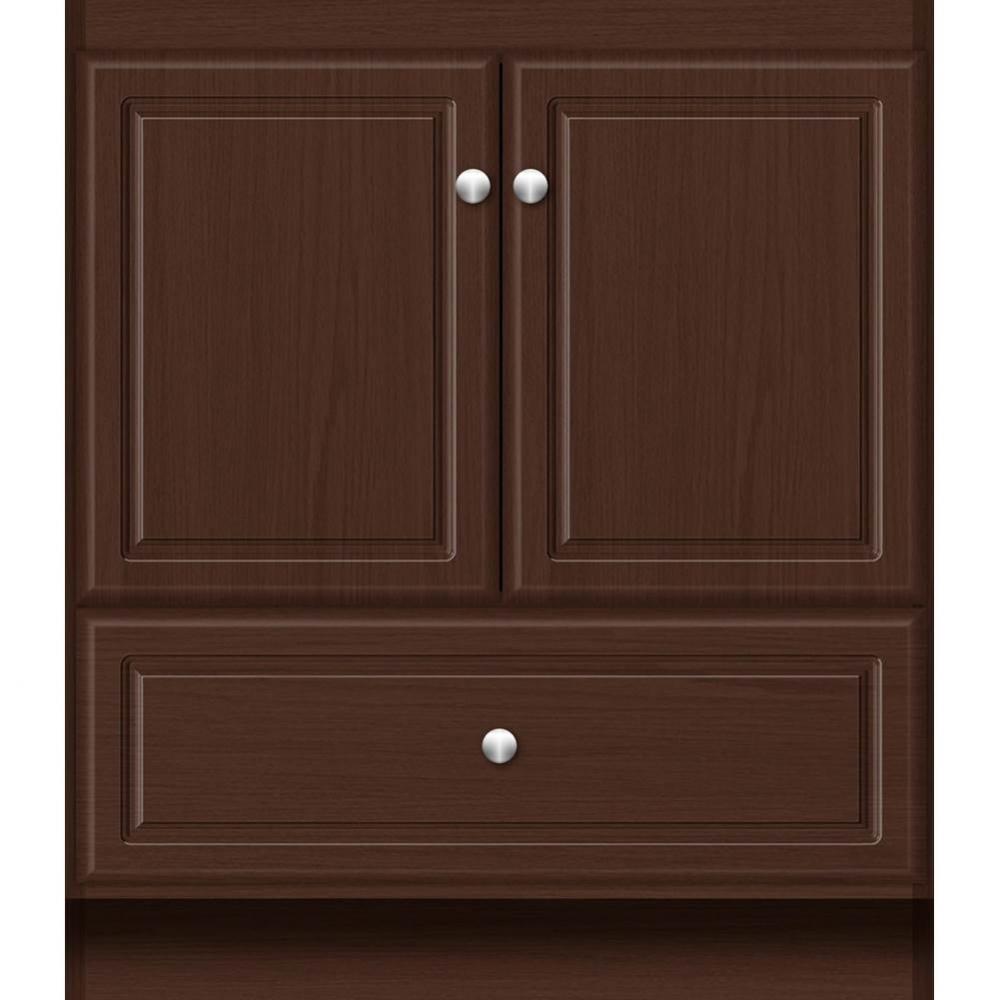 30 X 21 X 34.5 Montlake Vanity Ultra Choc Oak Std