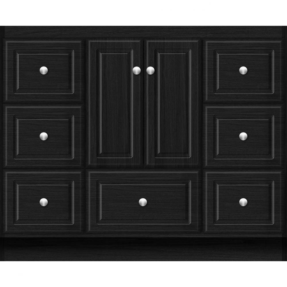 42 X 18 X 34.5 Montlake Vanity Ultra Midnight Oak Sb