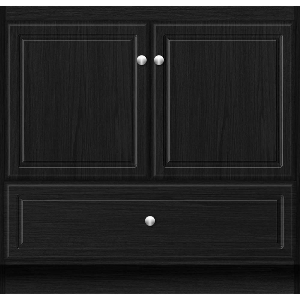 36 X 21 X 34.5 Montlake Vanity Ultra Midnight Oak Std