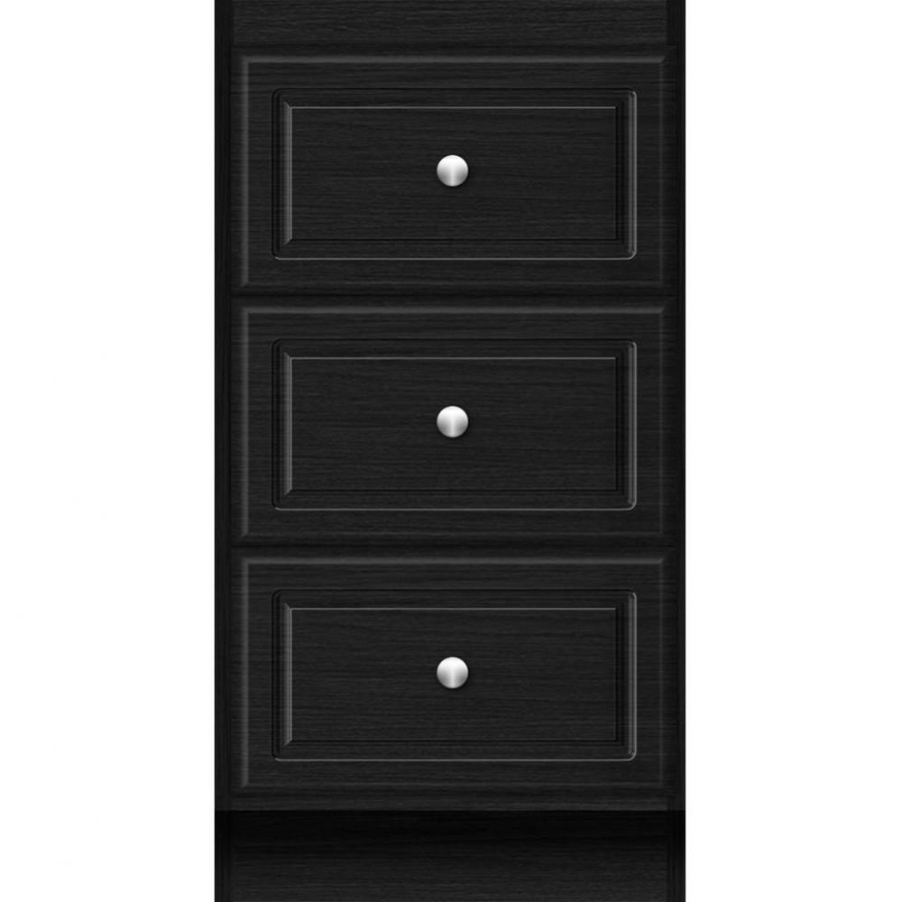 18 X 21 X 34.5 Montlake Drawer Bank Ultra Midnight Oak